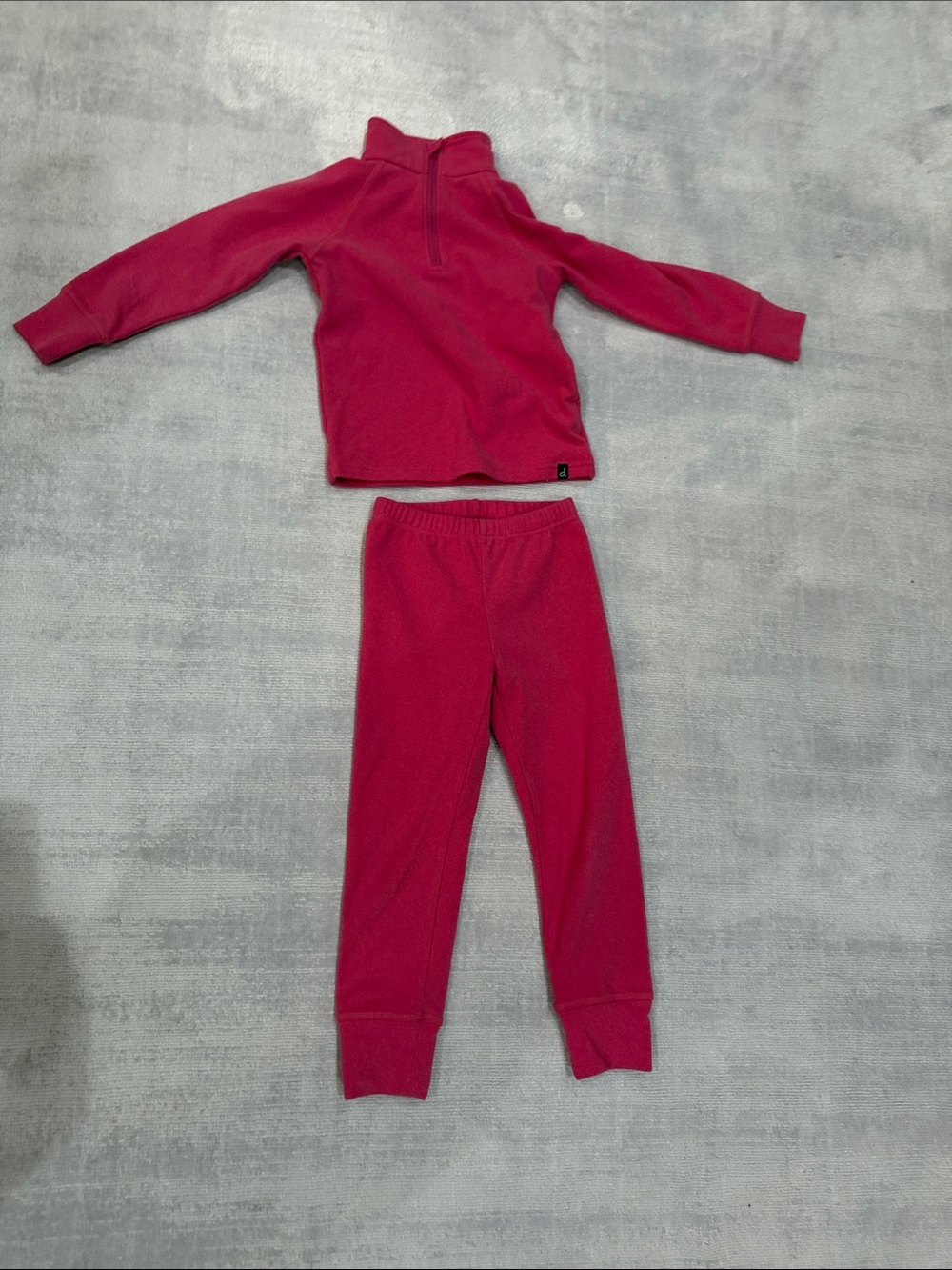 deux par deux Pink Girls Cozy Thermal Top